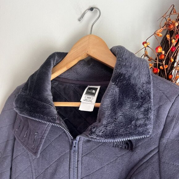 The North Face Caroluna Women's Quilted Tunic Length Jacket XTRA-SMALL Eggplant - Picture 2 of 14